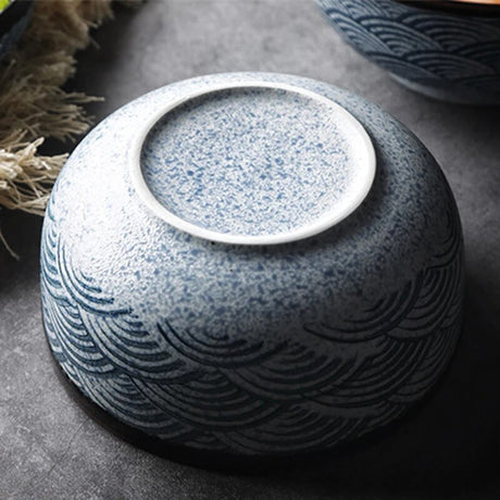 Bol japonais motifs vagues