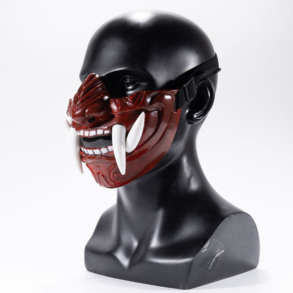 Masque de samouraï japonais