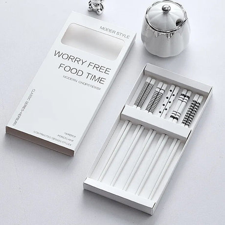 baguette japonaises design blanches