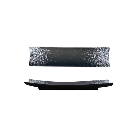 Assiette japonaise rectangulaire en céramique