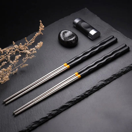 baguettes japonaises en inox