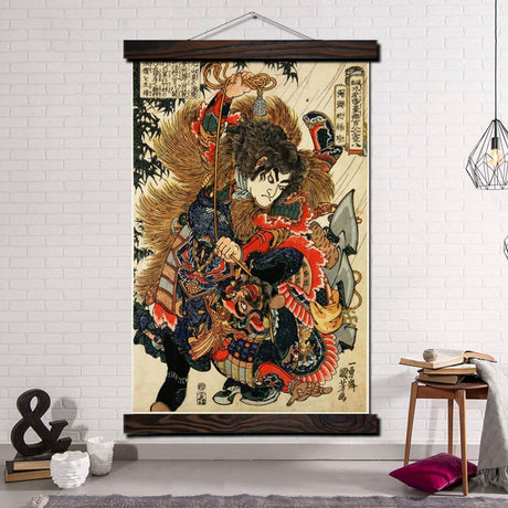 tableau-japonais-ancien-ukiyo-e-suspendu
