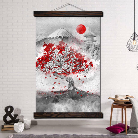 tableau-japonais-blanc-fuji-cerisier