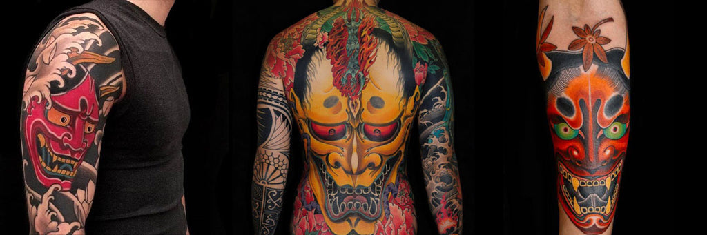 tatouage-yakuza-masque-oni